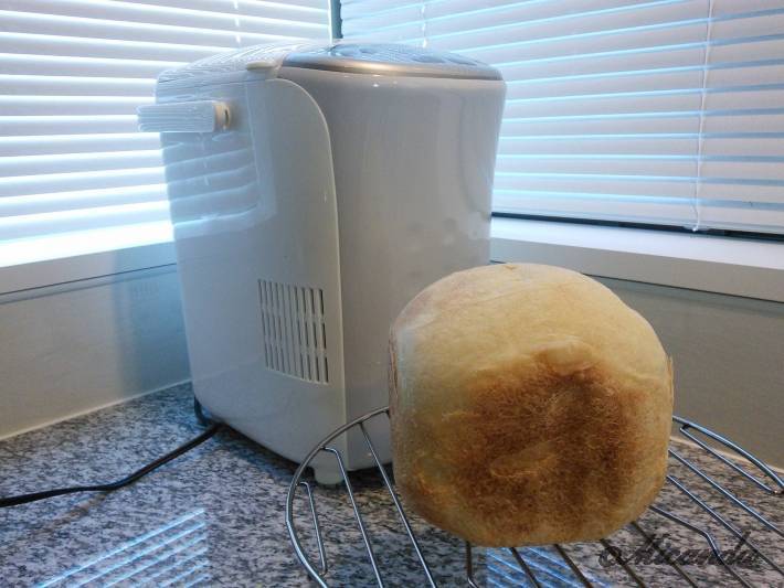 実際にタイガーのパン焼き機「GRAND X」で作ったパン